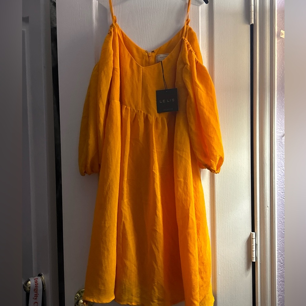 Orange Casual Dress | Moulinette Seours | Size Small | New